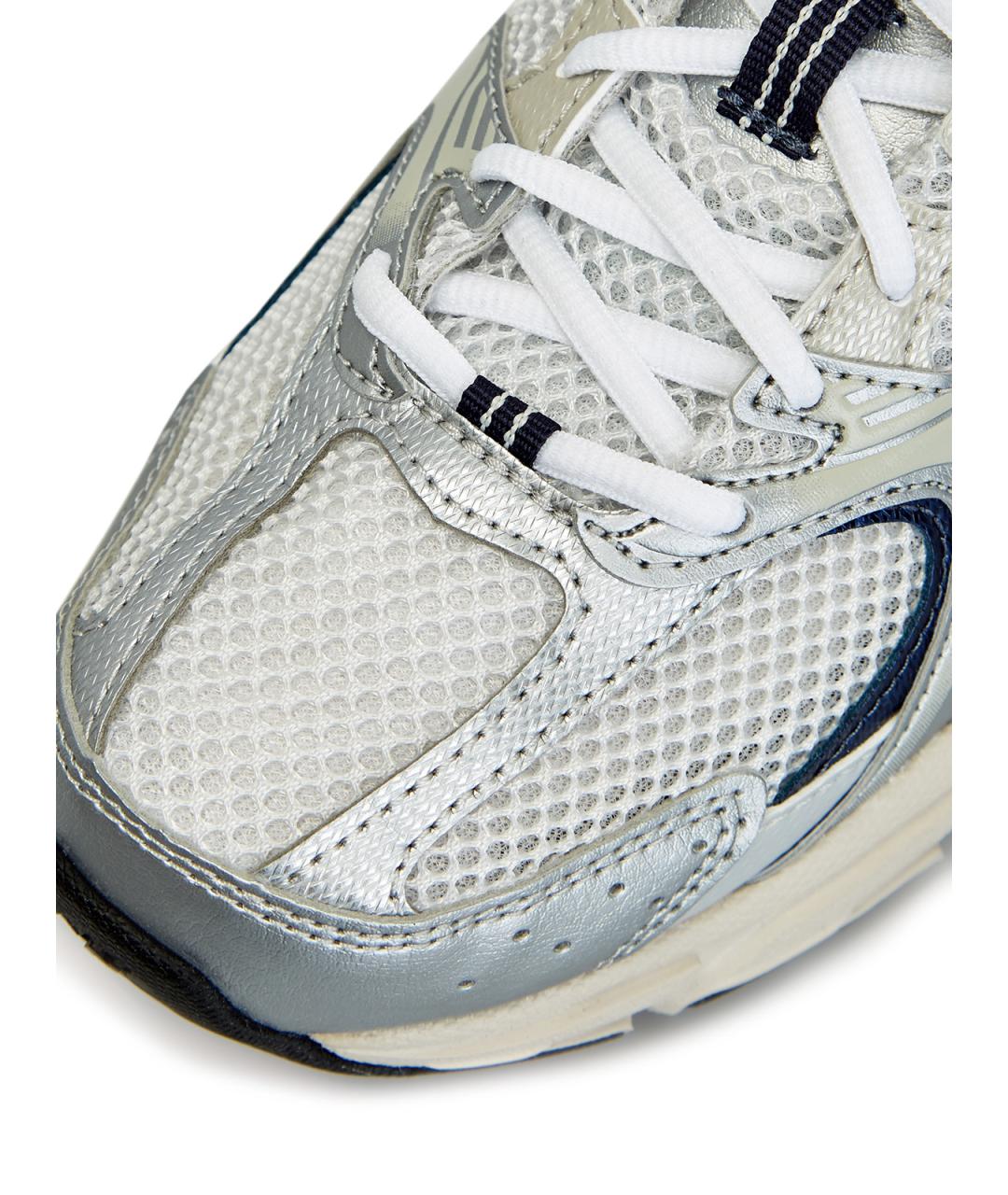 NEW BALANCE Серые текстильные низкие кроссовки / кеды, фото 4