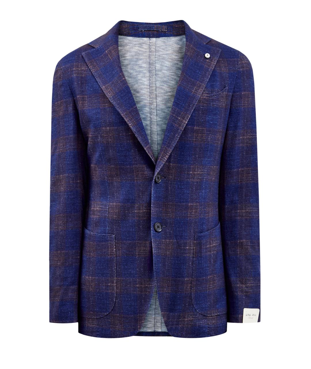 L.B.M. 1911 Синий хлопковый пиджак, фото 1