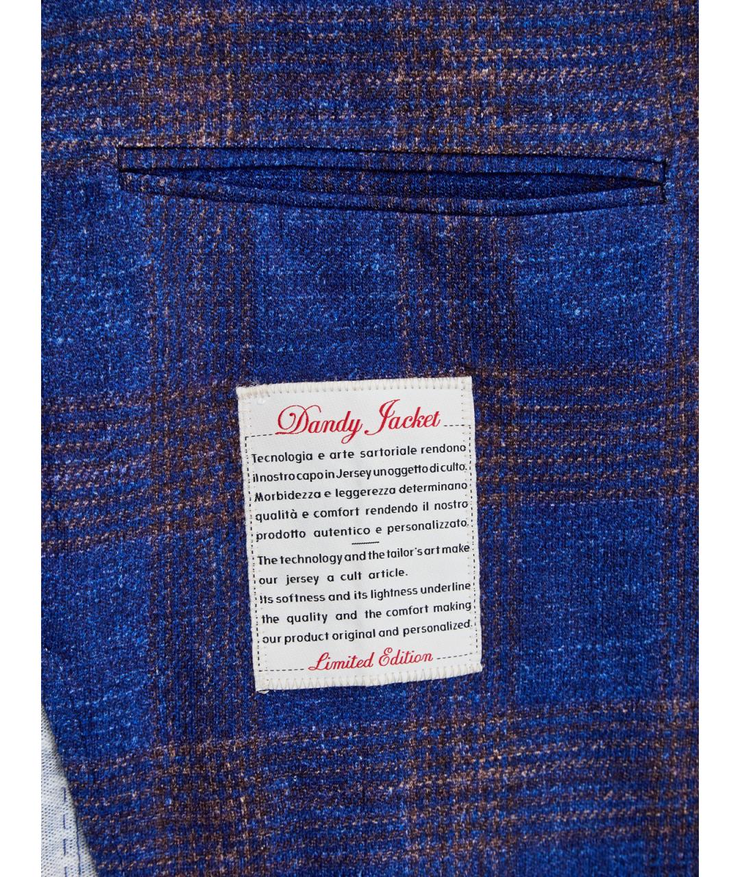 L.B.M. 1911 Синий хлопковый пиджак, фото 8