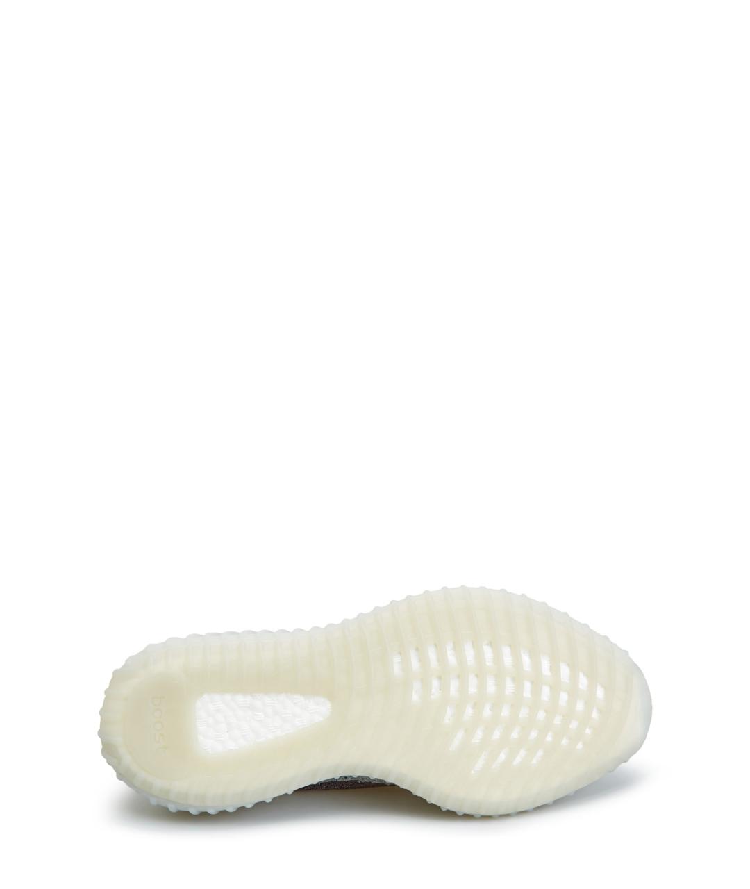 YEEZY Голубые текстильные низкие кроссовки / кеды, фото 5