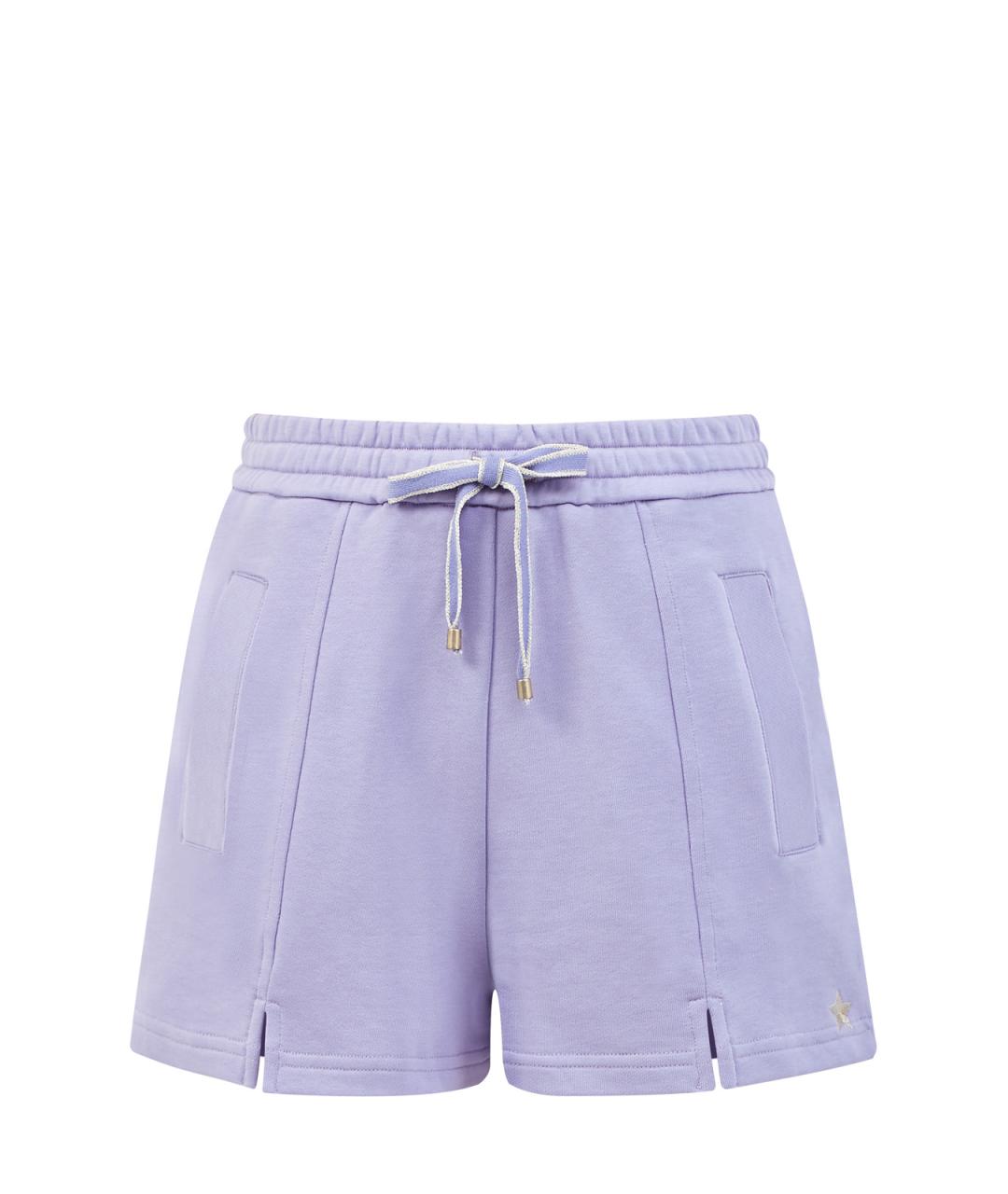 LORENA ANTONIAZZI Фиолетовые хлопковые шорты, фото 1