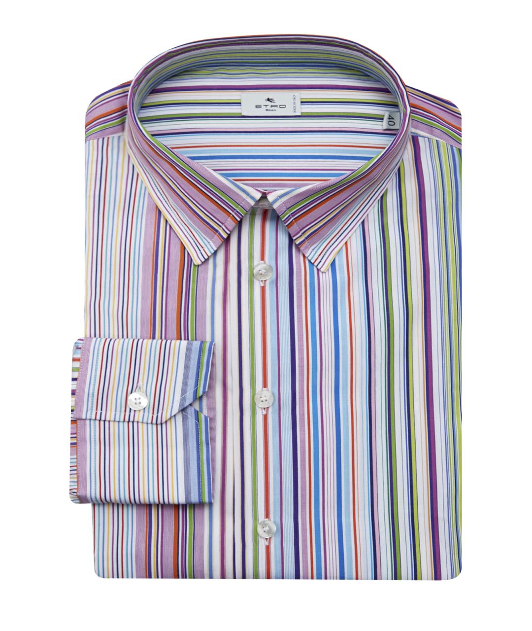 ETRO Мульти хлопковая кэжуал рубашка, фото 1