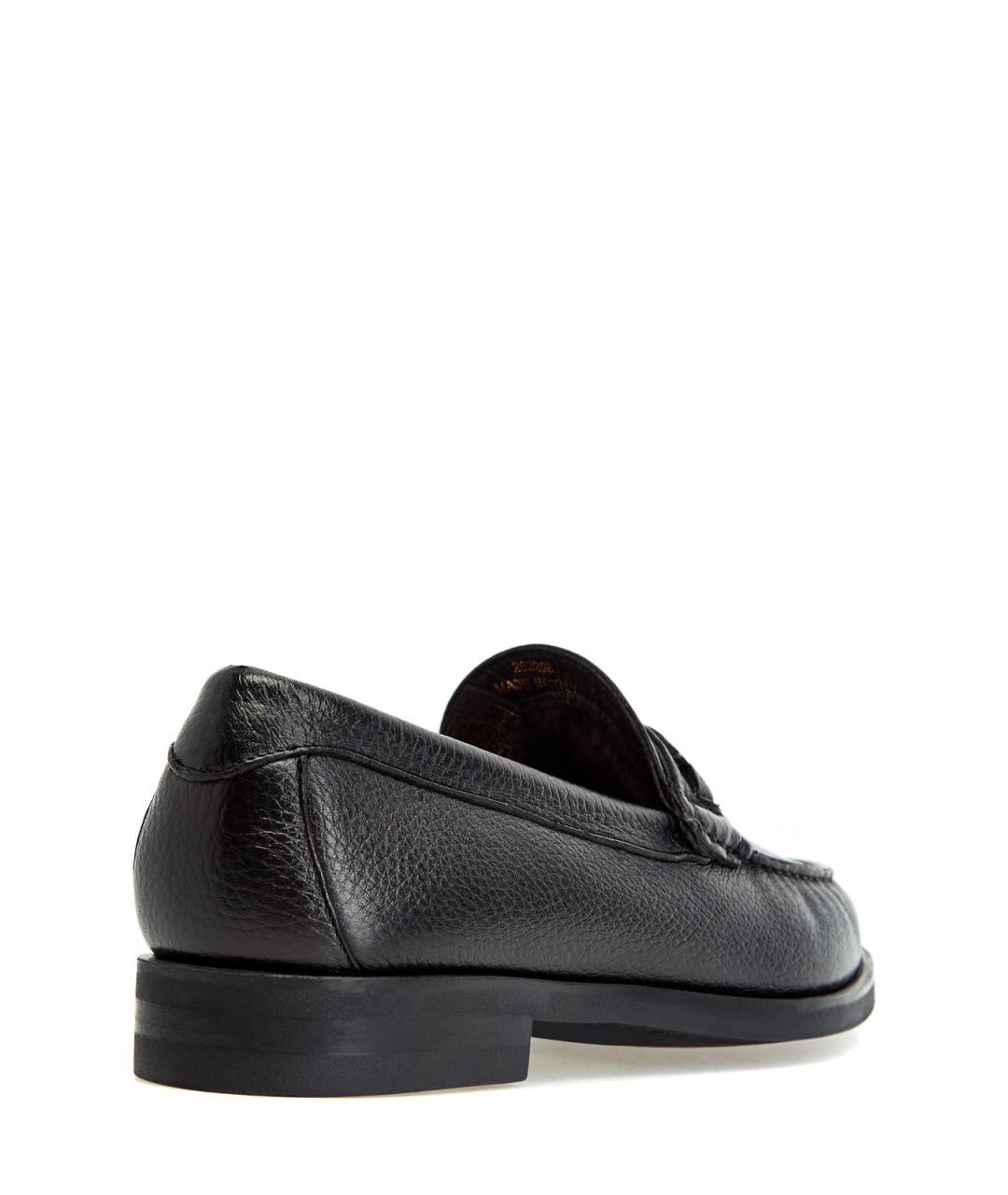 CANALI Черные кожаные лоферы, фото 3
