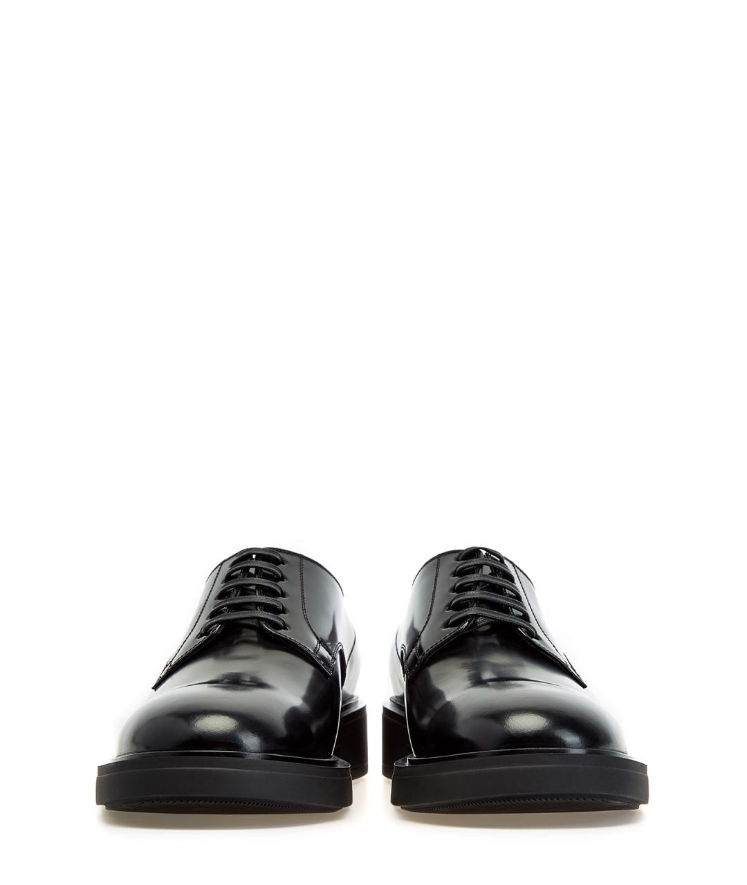 GIANVITO ROSSI Черные кожаные ботинки, фото 5