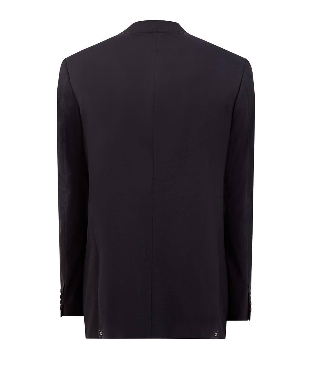 CANALI Черный шерстяной пиджак, фото 2