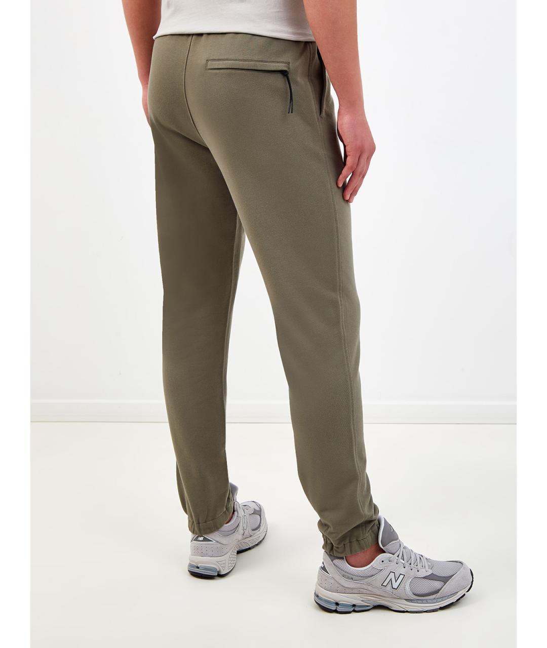 CP COMPANY Зеленые хлопковые повседневные брюки, фото 4