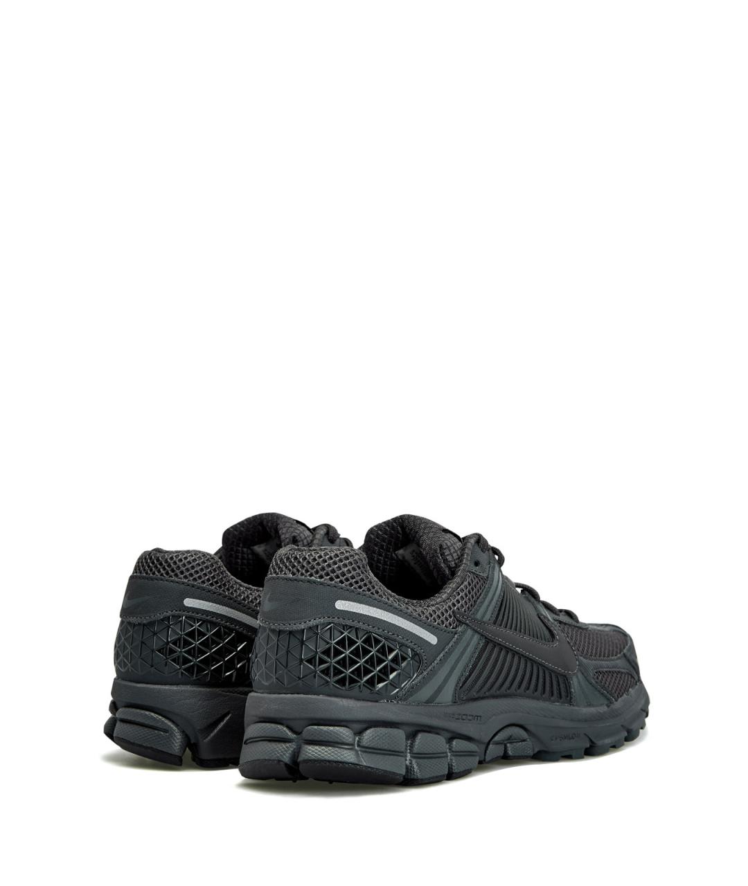 NIKE Черные текстильные низкие кроссовки / кеды, фото 3