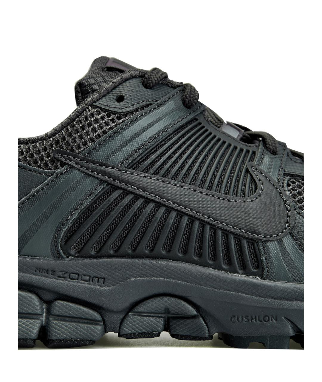 NIKE Черные текстильные низкие кроссовки / кеды, фото 4