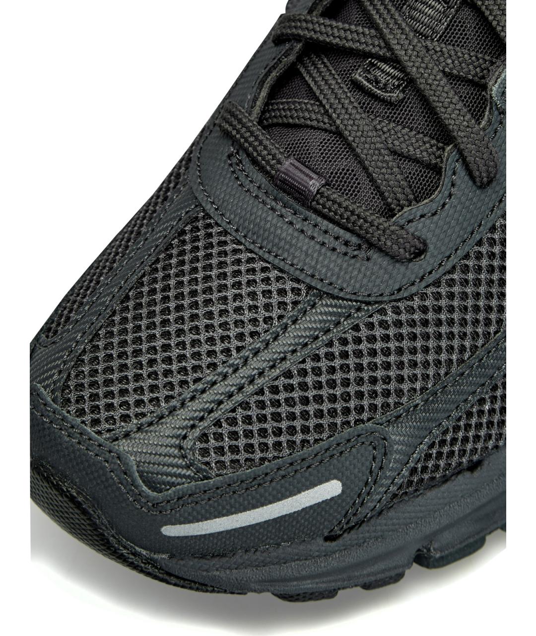 NIKE Черные текстильные низкие кроссовки / кеды, фото 5