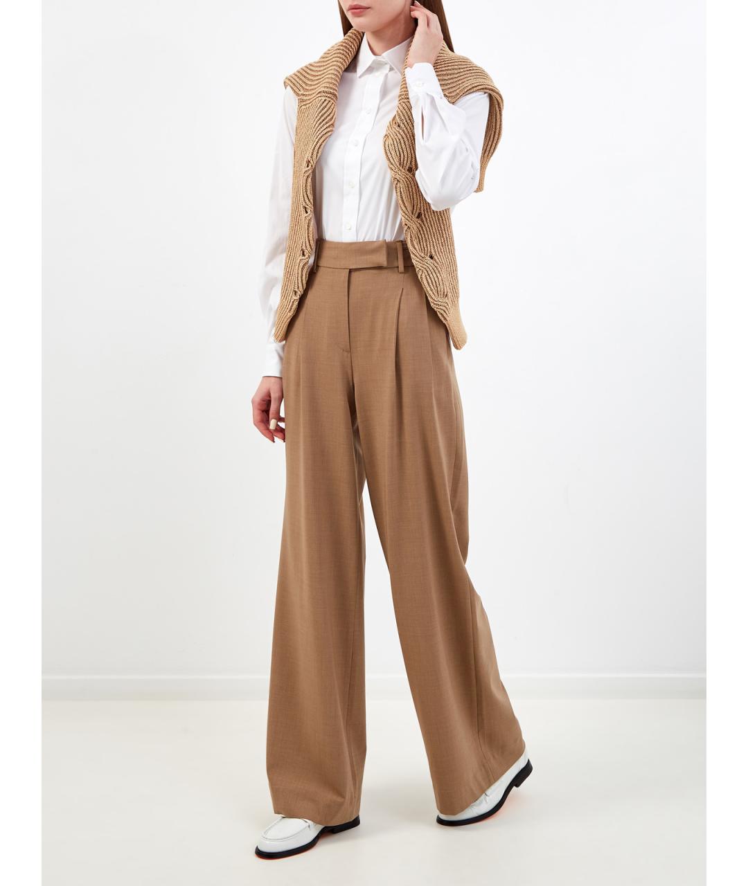 ELEVENTY Белая хлопковая рубашка, фото 2