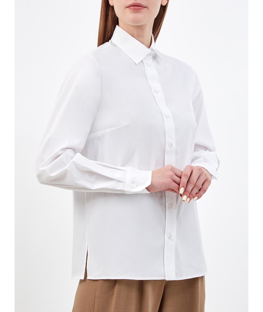 ELEVENTY Белая хлопковая рубашка, фото 3