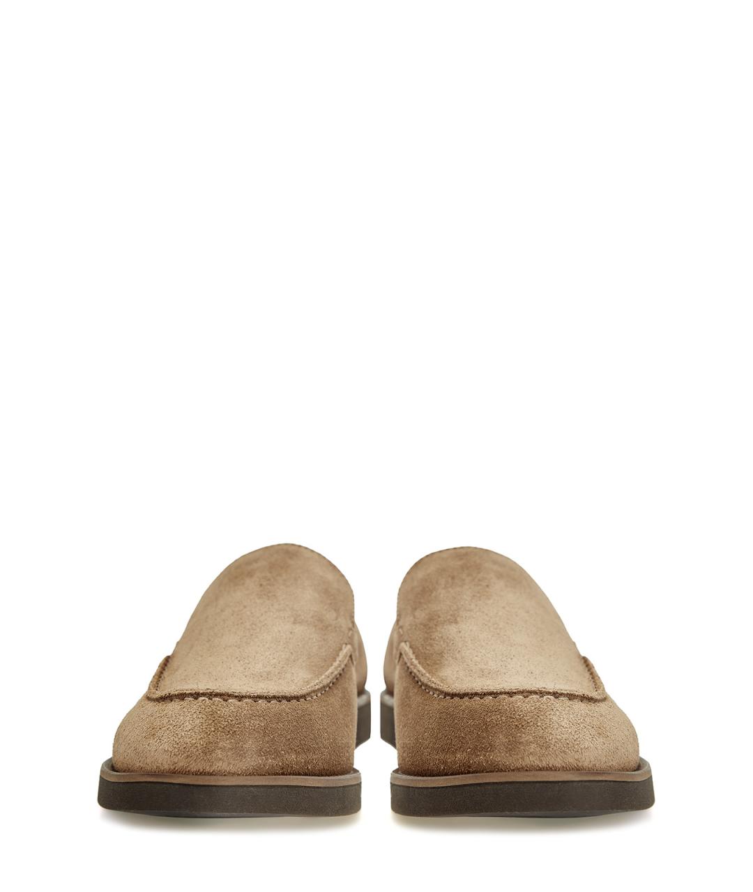DOUCAL'S Коричневые замшевые лоферы, фото 6