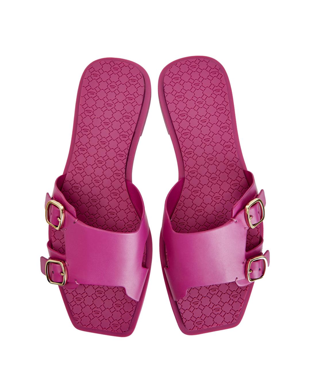 SANTONI Розовые шлепанцы, фото 4