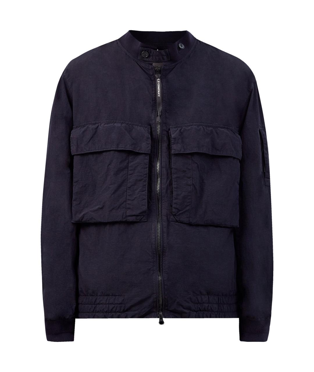 CP COMPANY Синяя полиамидовая куртка, фото 1