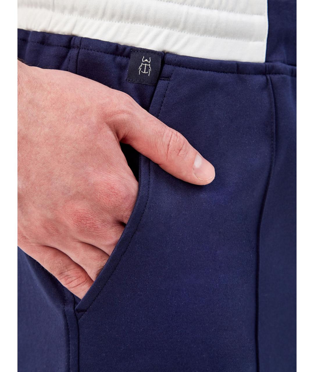 CAPOBIANCO Синие хлопковые шорты, фото 5