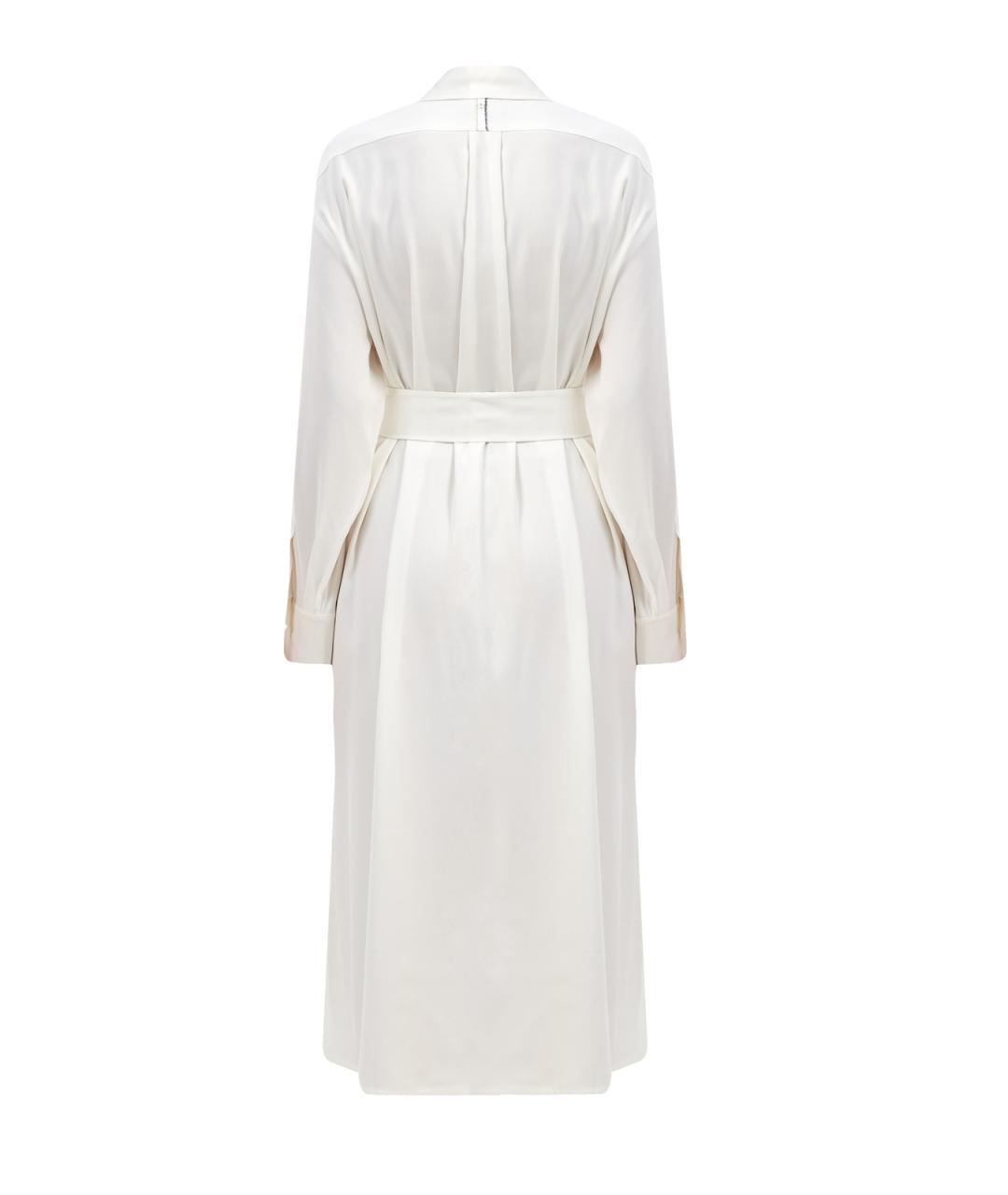 LORENA ANTONIAZZI Белое повседневное платье, фото 2