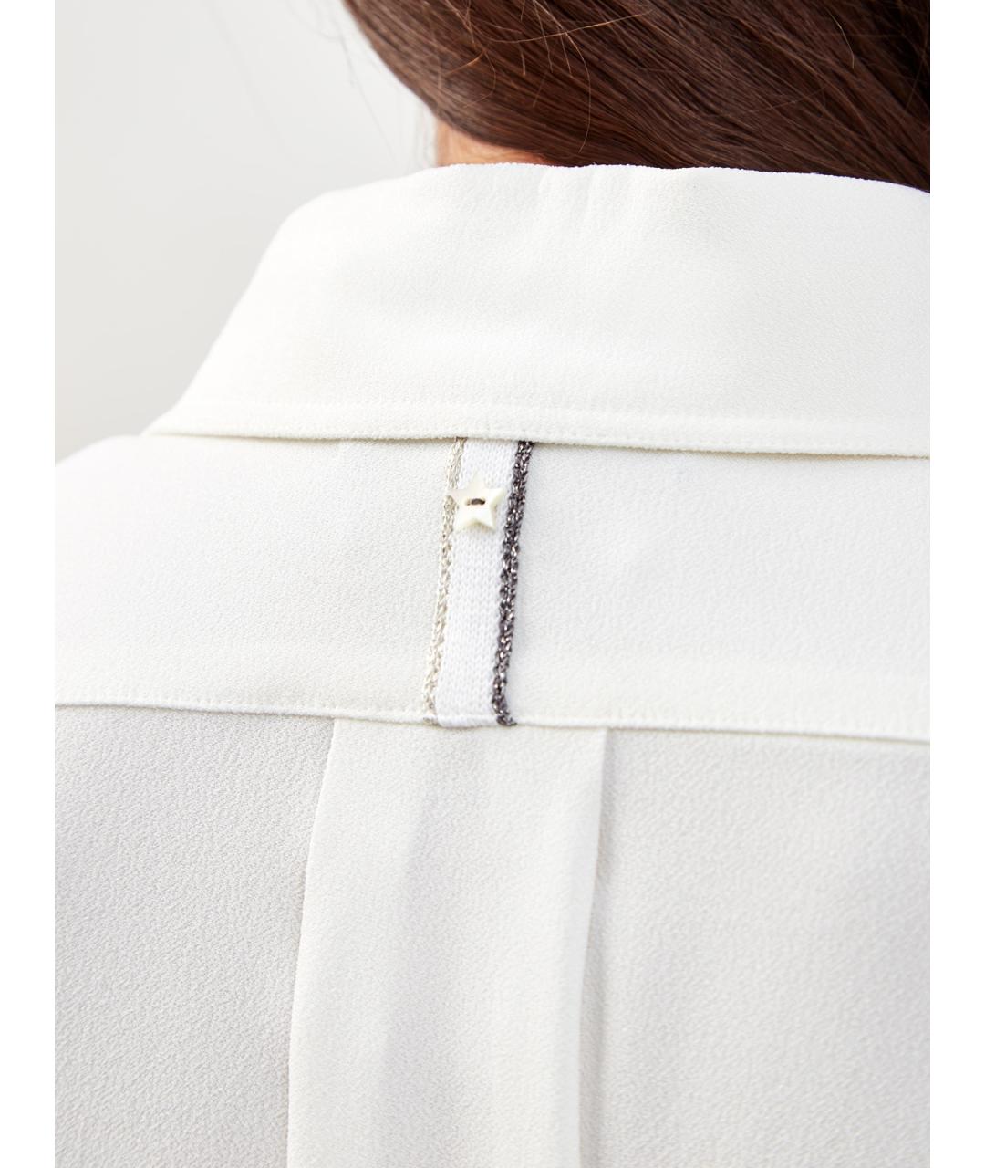 LORENA ANTONIAZZI Белое повседневное платье, фото 3