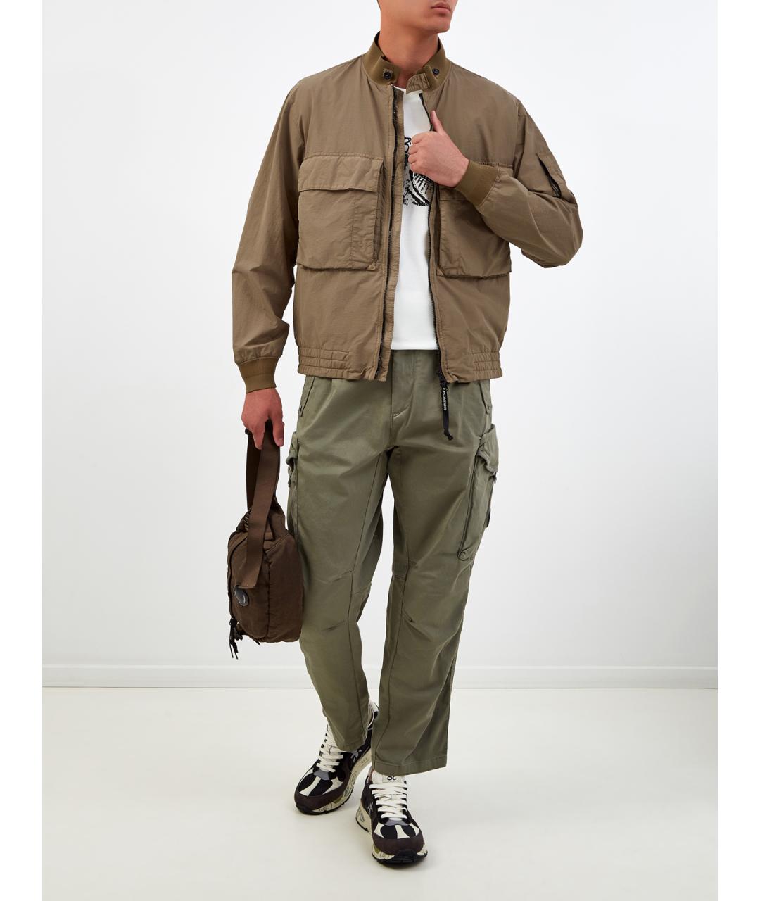 CP COMPANY Коричневая куртка, фото 2