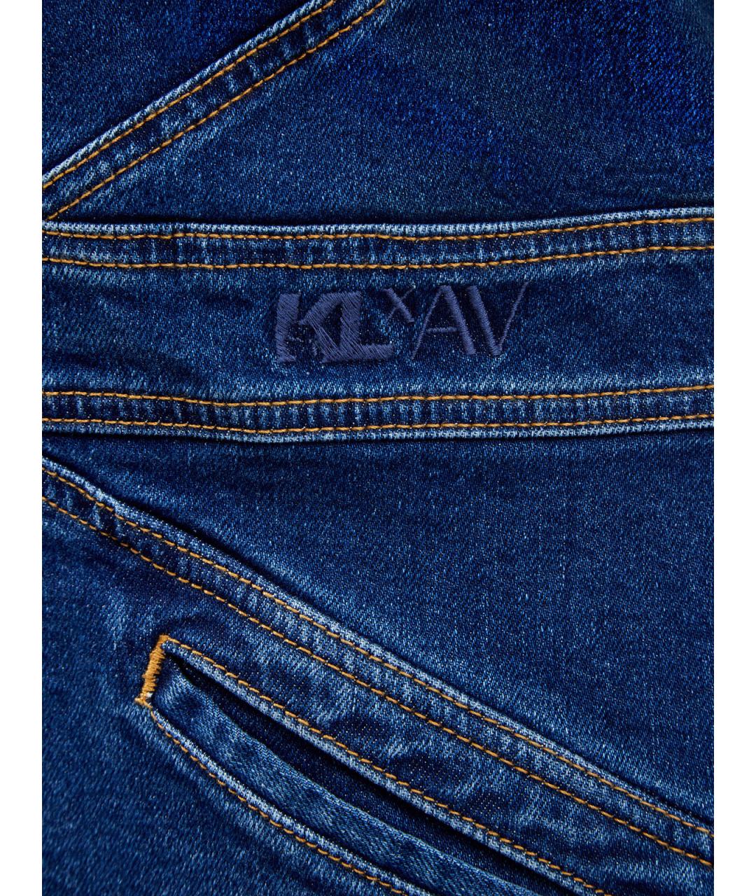 KARL LAGERFELD Синий хлопковый жакет/пиджак, фото 5