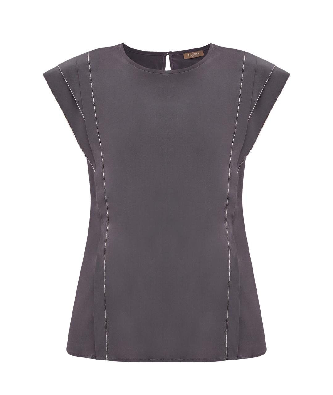 PESERICO Шелковая блузы, фото 1