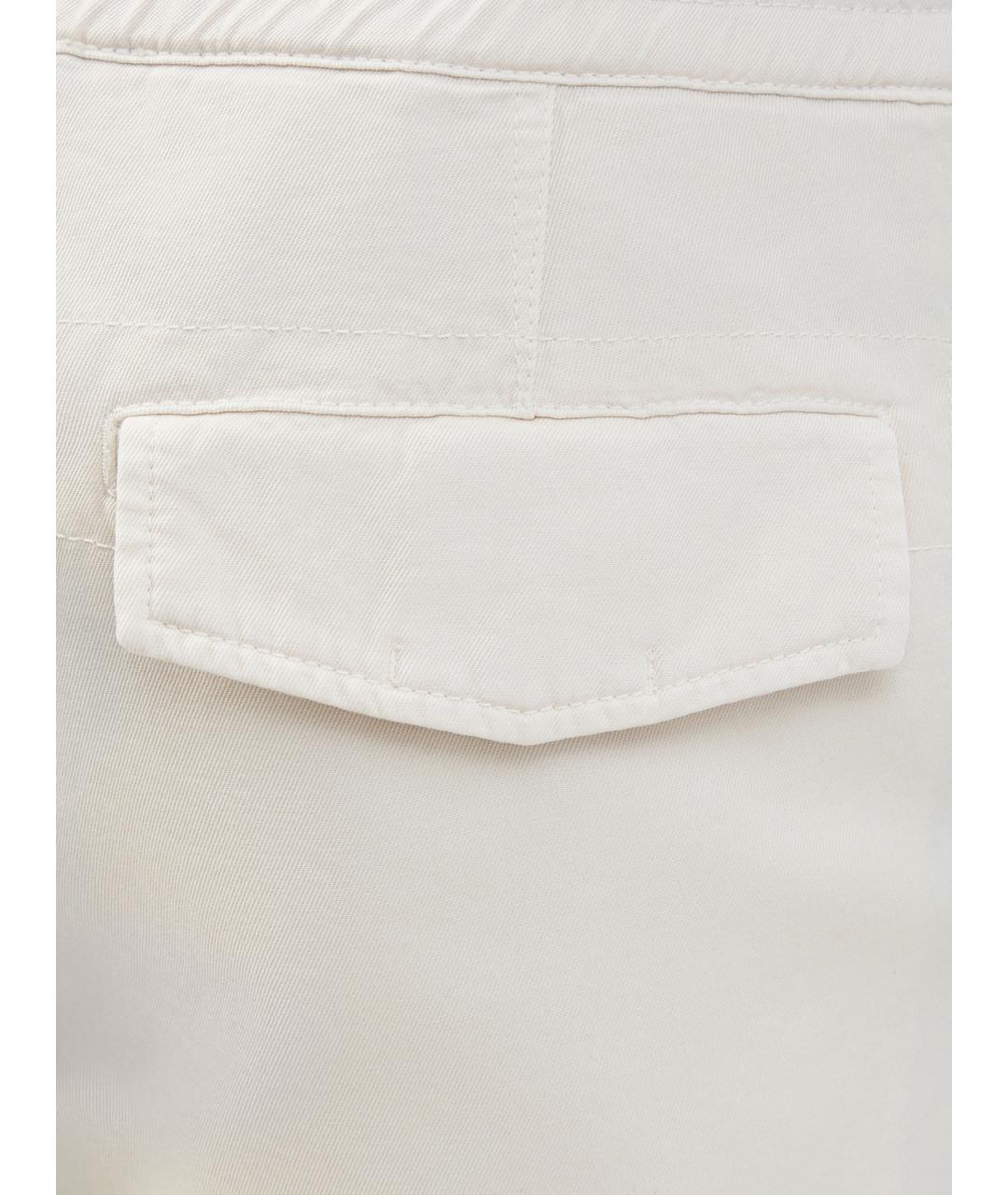 BRUNELLO CUCINELLI Бежевые хлопковые шорты, фото 5