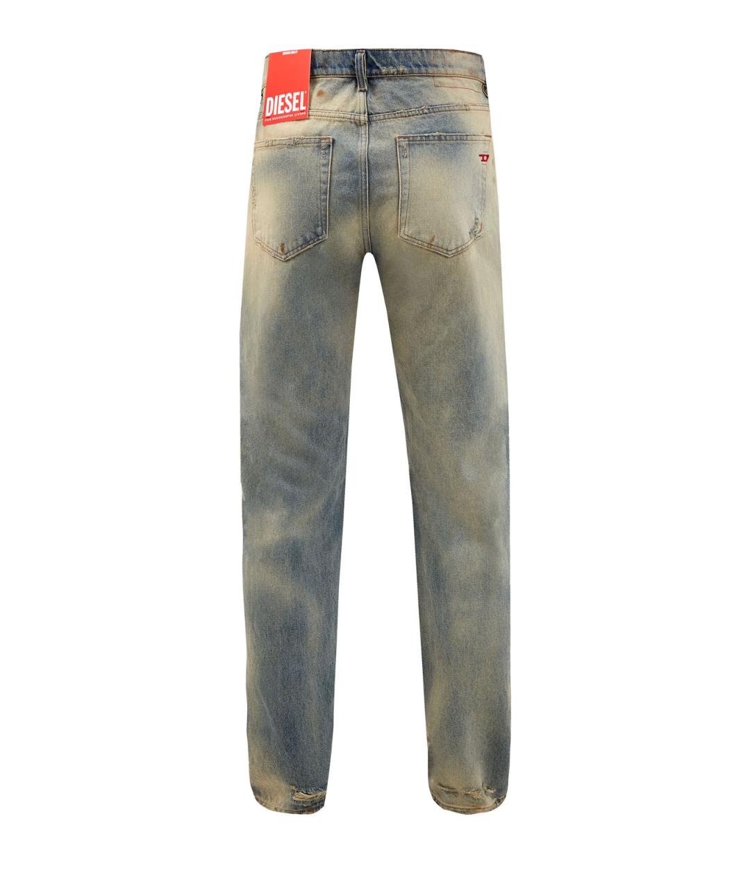 DIESEL Мульти хлопковые прямые джинсы, фото 2