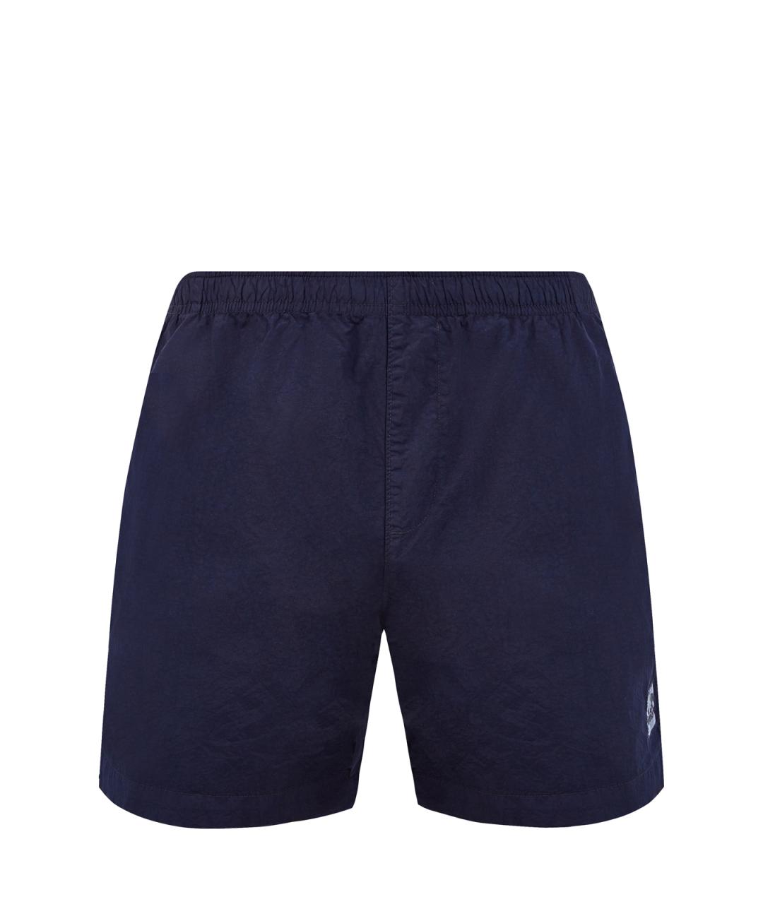 CP COMPANY Синие полиамидовые шорты, фото 1