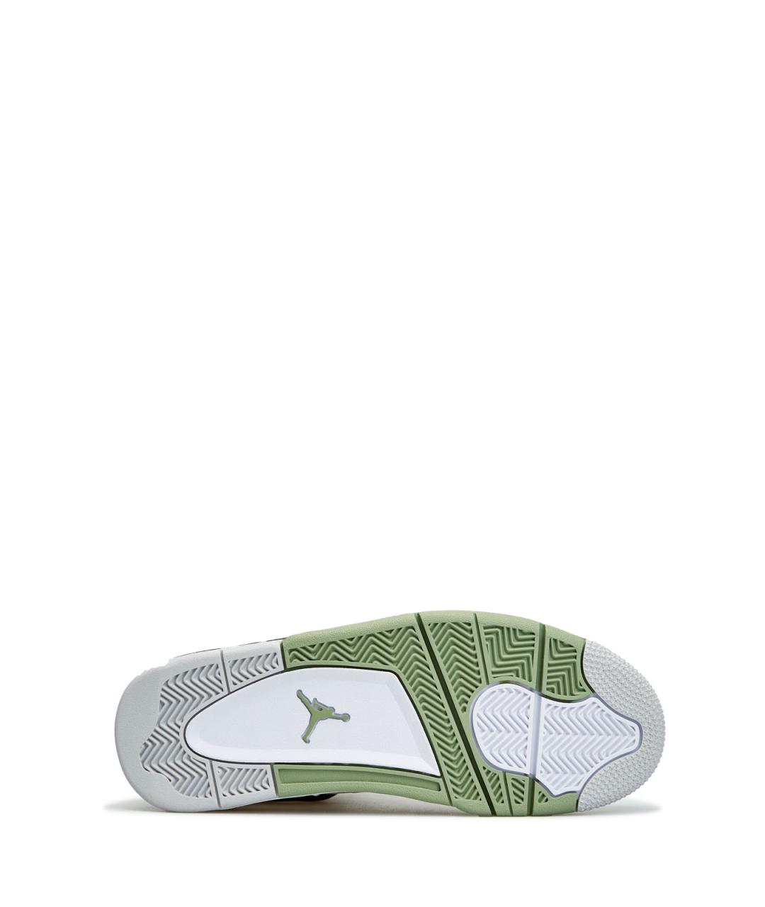 JORDAN Белые кожаные высокие кроссовки / кеды, фото 7