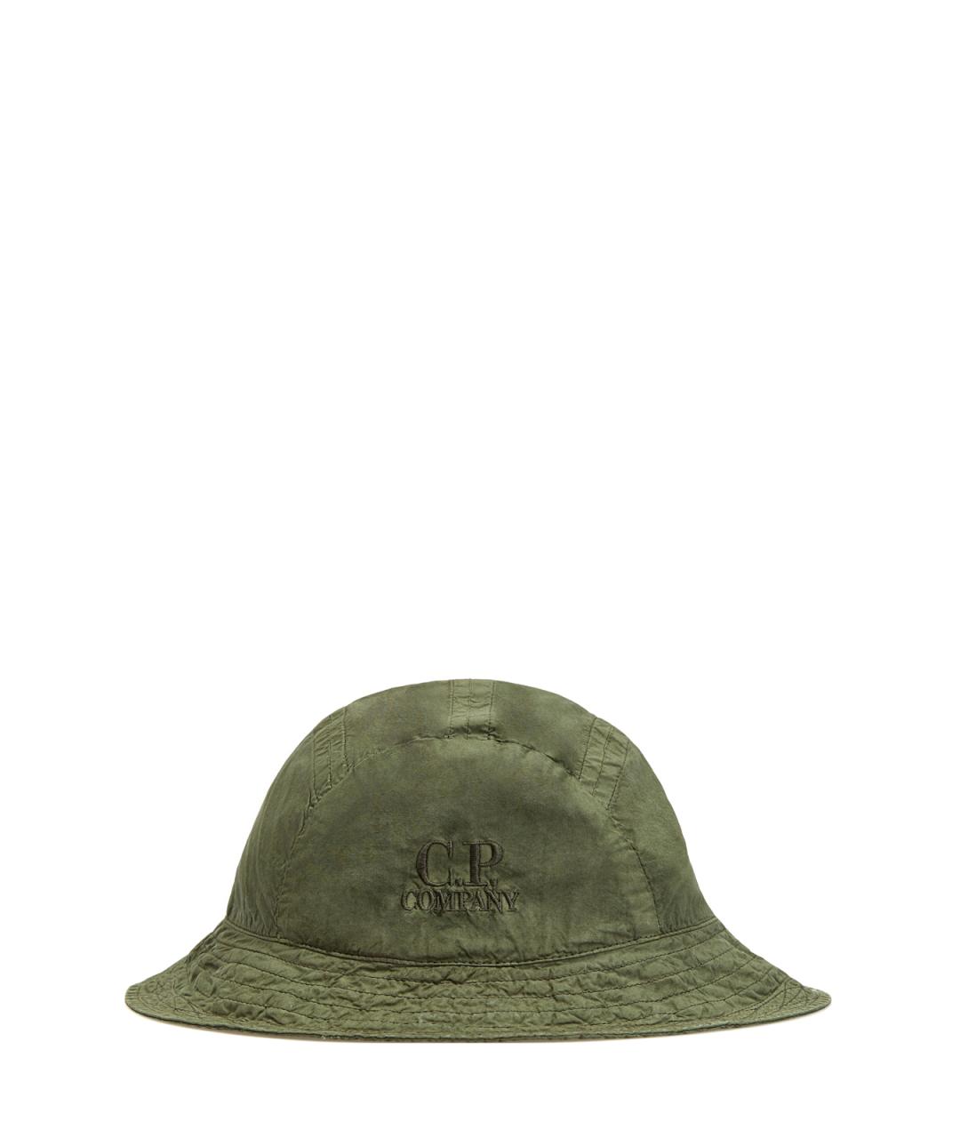 CP COMPANY Зеленая хлопковая шляпа, фото 1