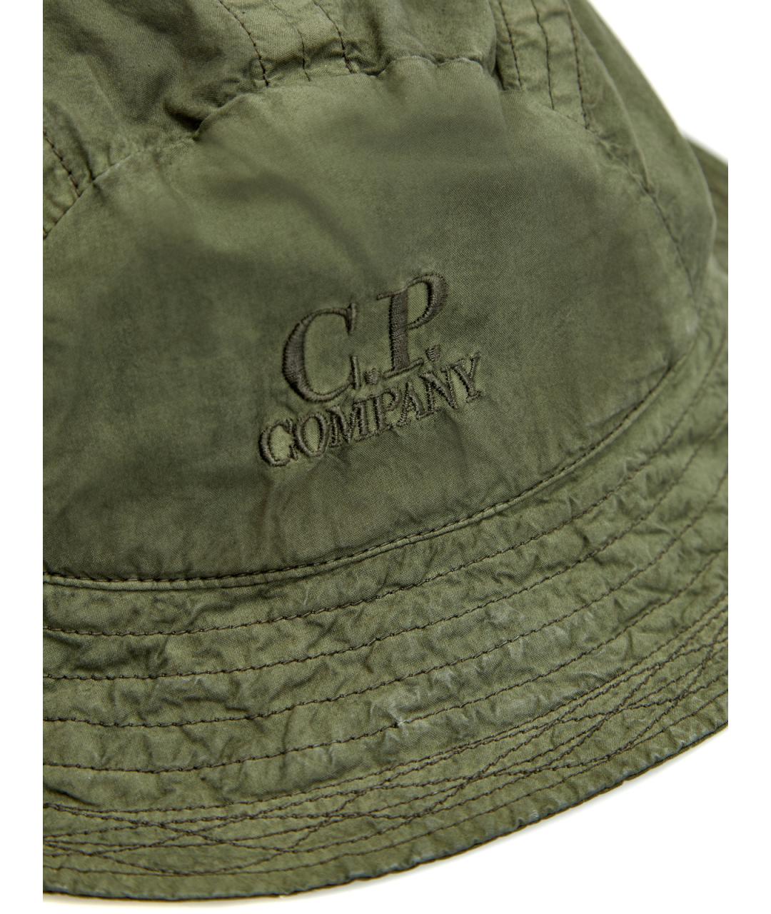 CP COMPANY Зеленая хлопковая шляпа, фото 5