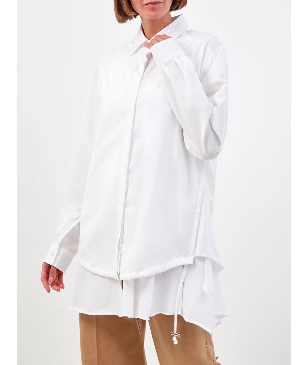 DIESEL Белая хлопковая рубашка, фото 3