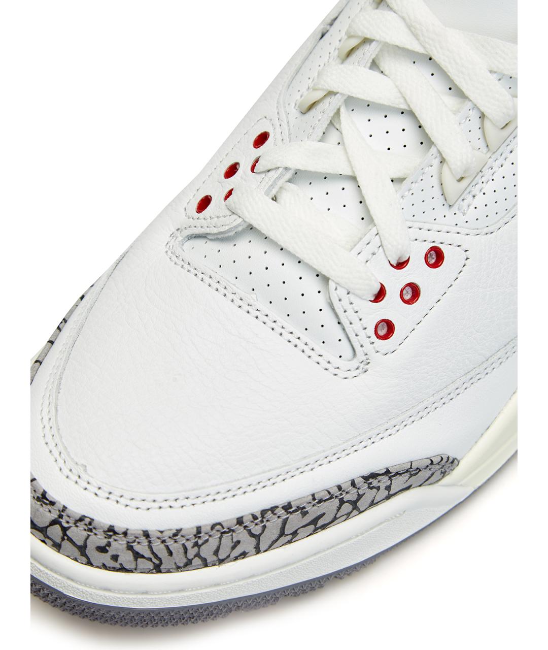 JORDAN Белые кожаные высокие кроссовки / кеды, фото 5