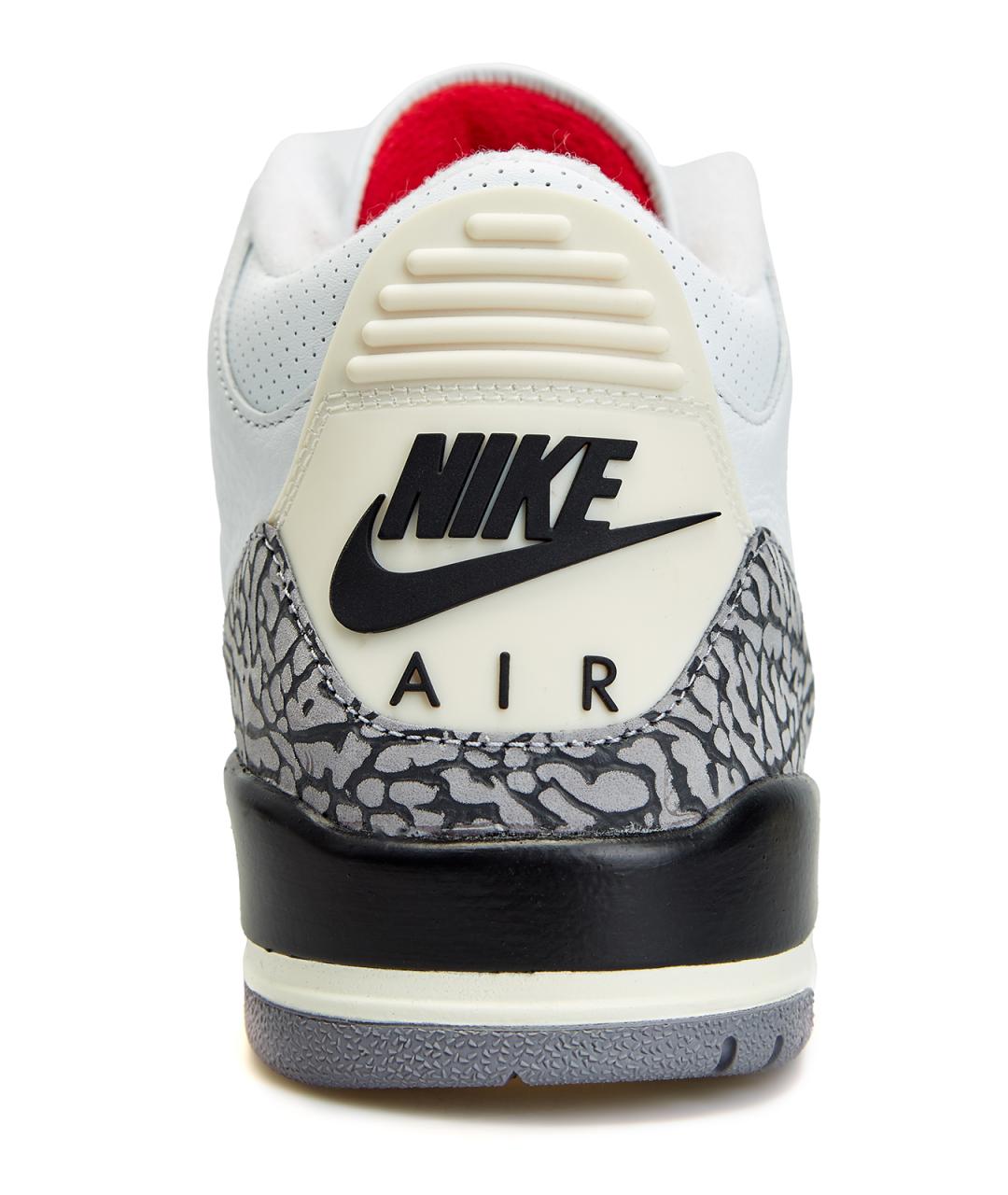 JORDAN Белые кожаные высокие кроссовки / кеды, фото 4