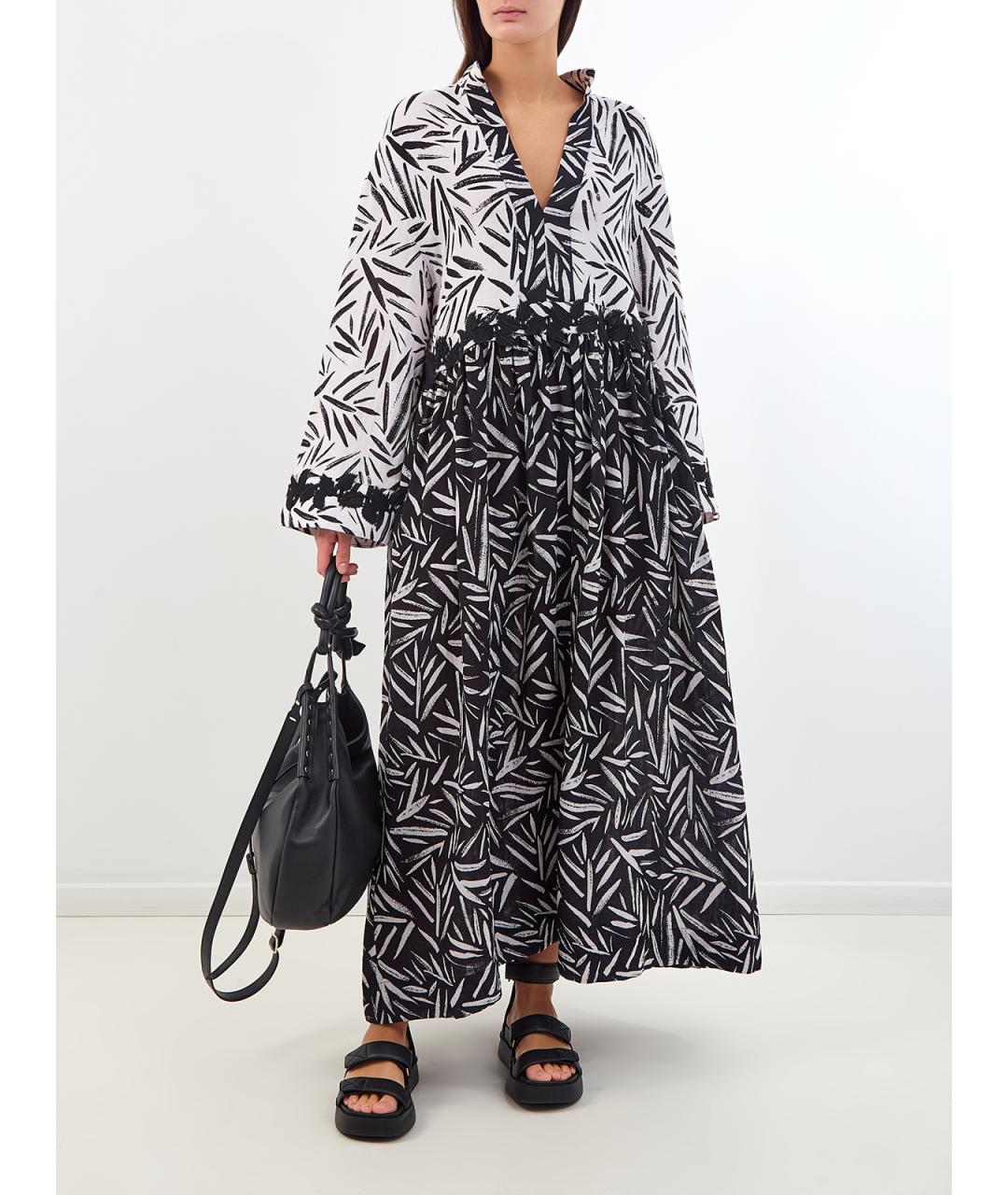 SANTONI Черные кожаные сандалии, фото 7