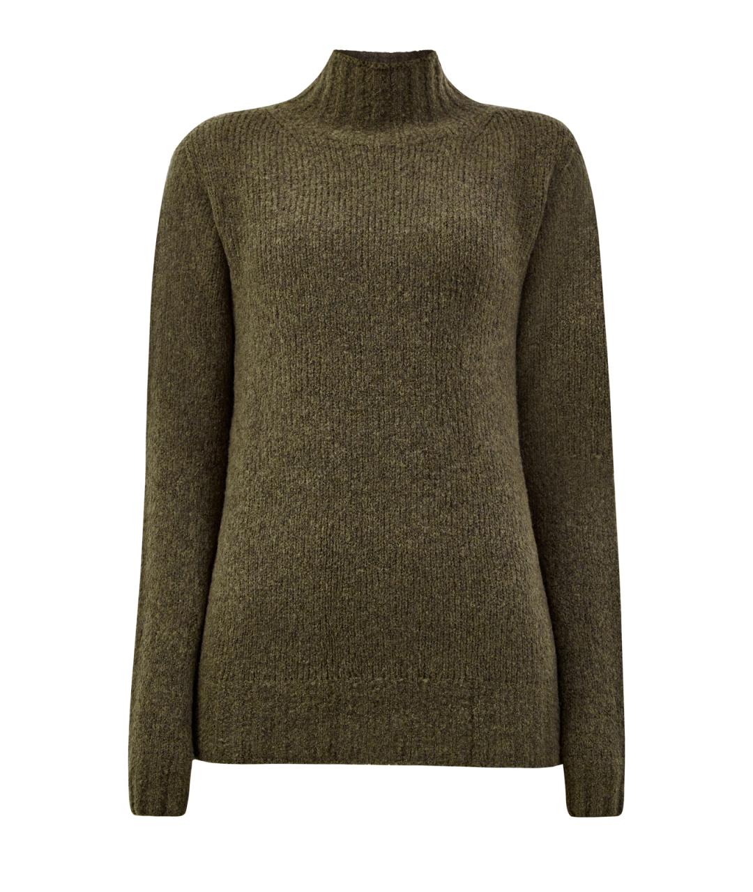 GENTRY PORTOFINO Зеленый шерстяной джемпер / свитер, фото 1