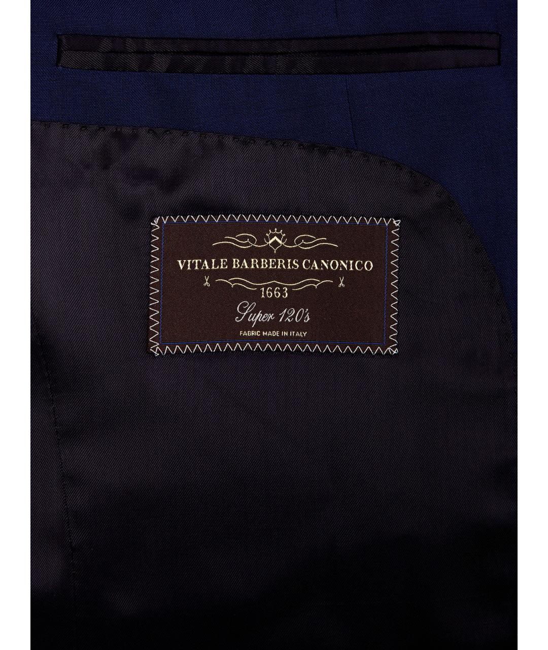 L.B.M. 1911 Синий шерстяной пиджак, фото 6