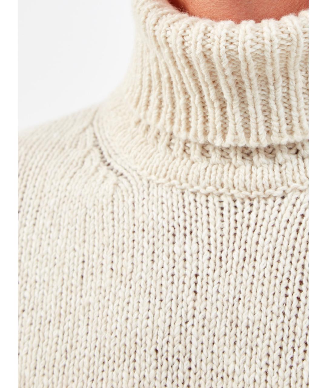 ELEVENTY Бежевый шерстяной джемпер / свитер, фото 5