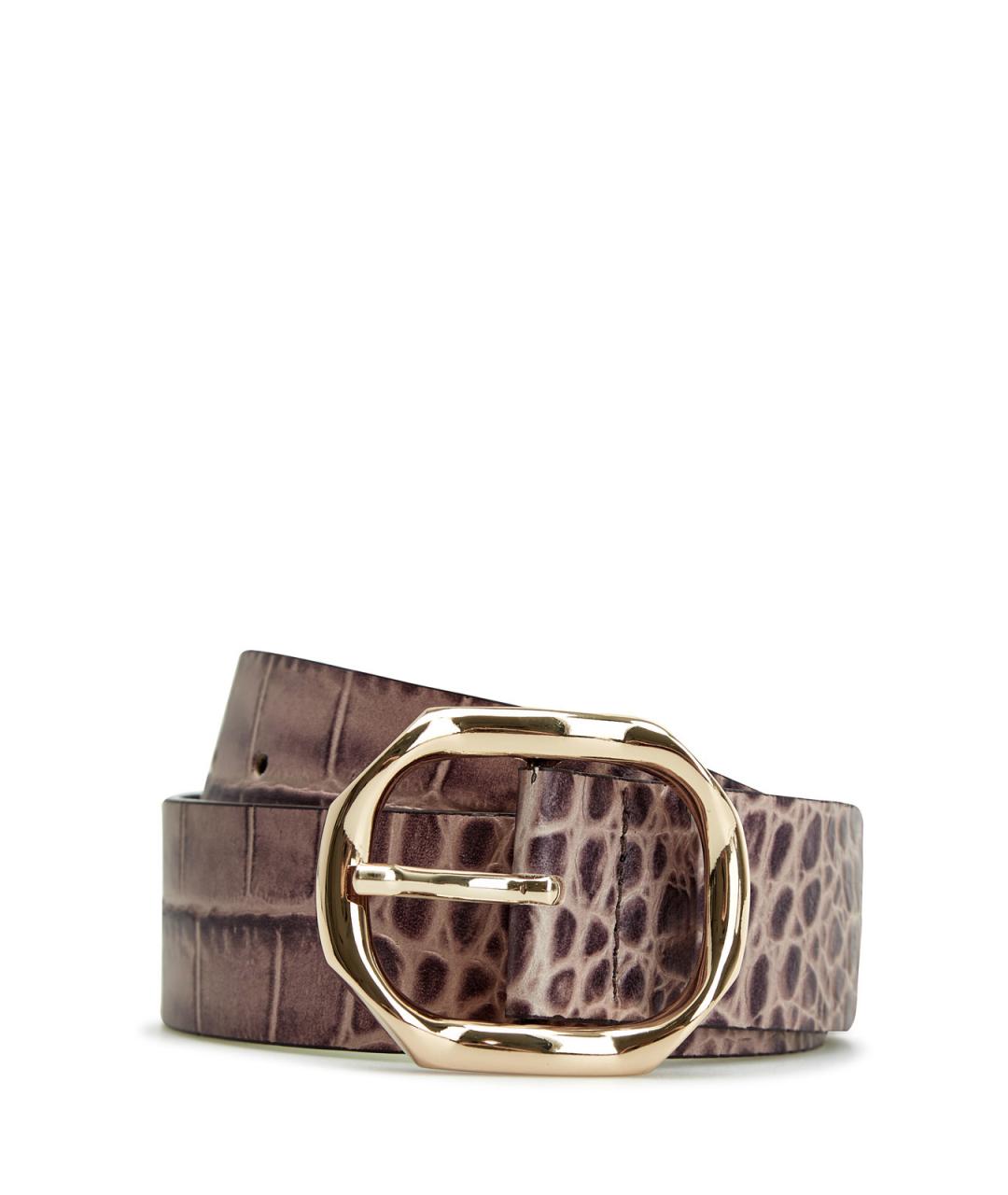 LORENA ANTONIAZZI Коричневый кожаный ремень, фото 1