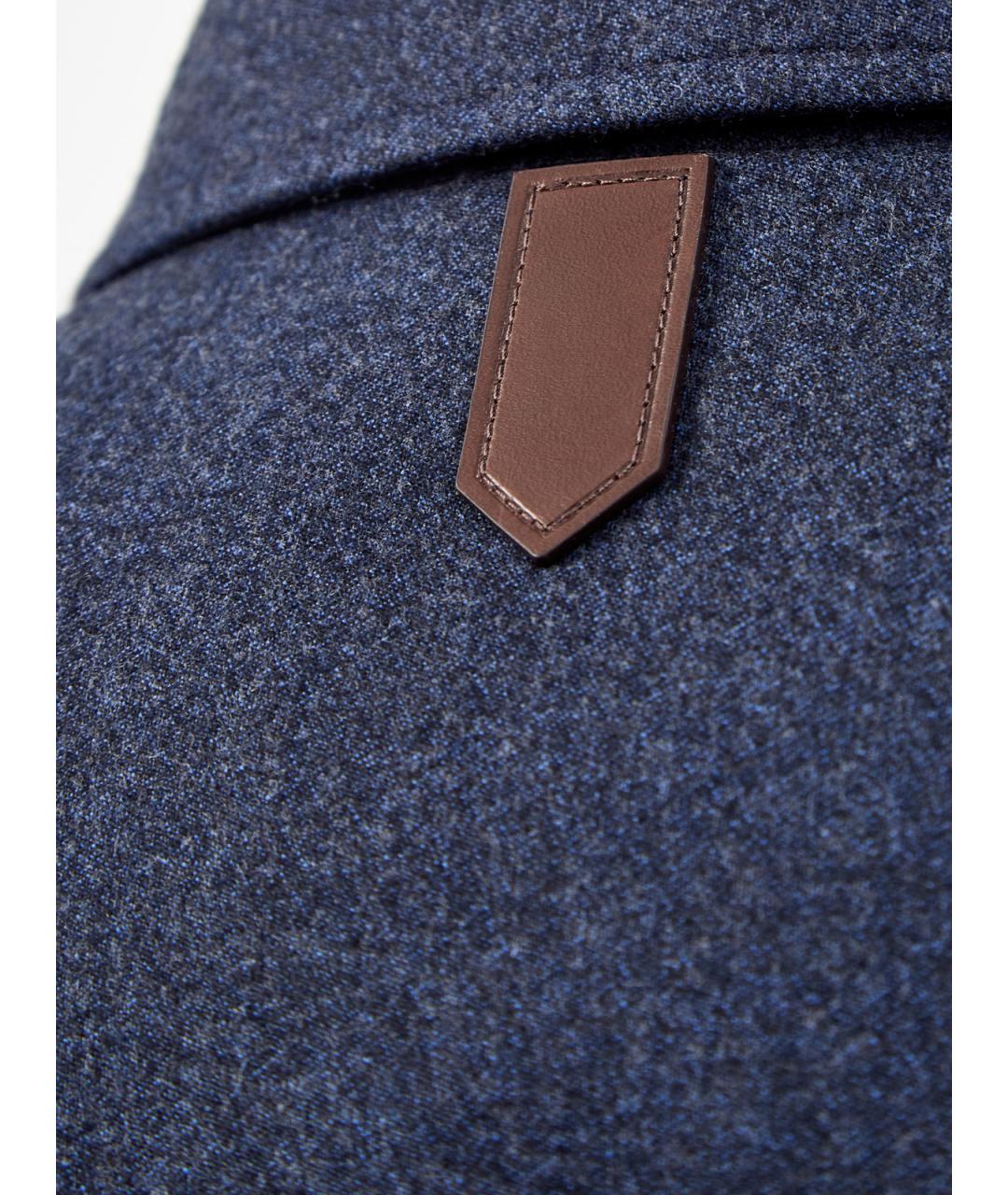 CANALI Синяя шерстяная куртка, фото 6