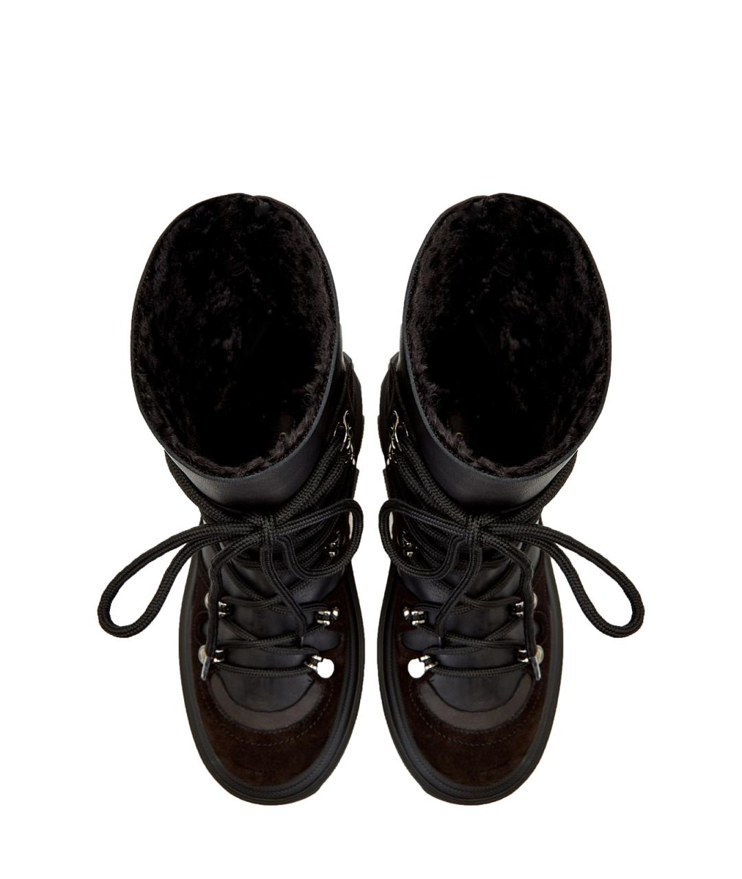 CASADEI Черные кожаные ботинки, фото 4