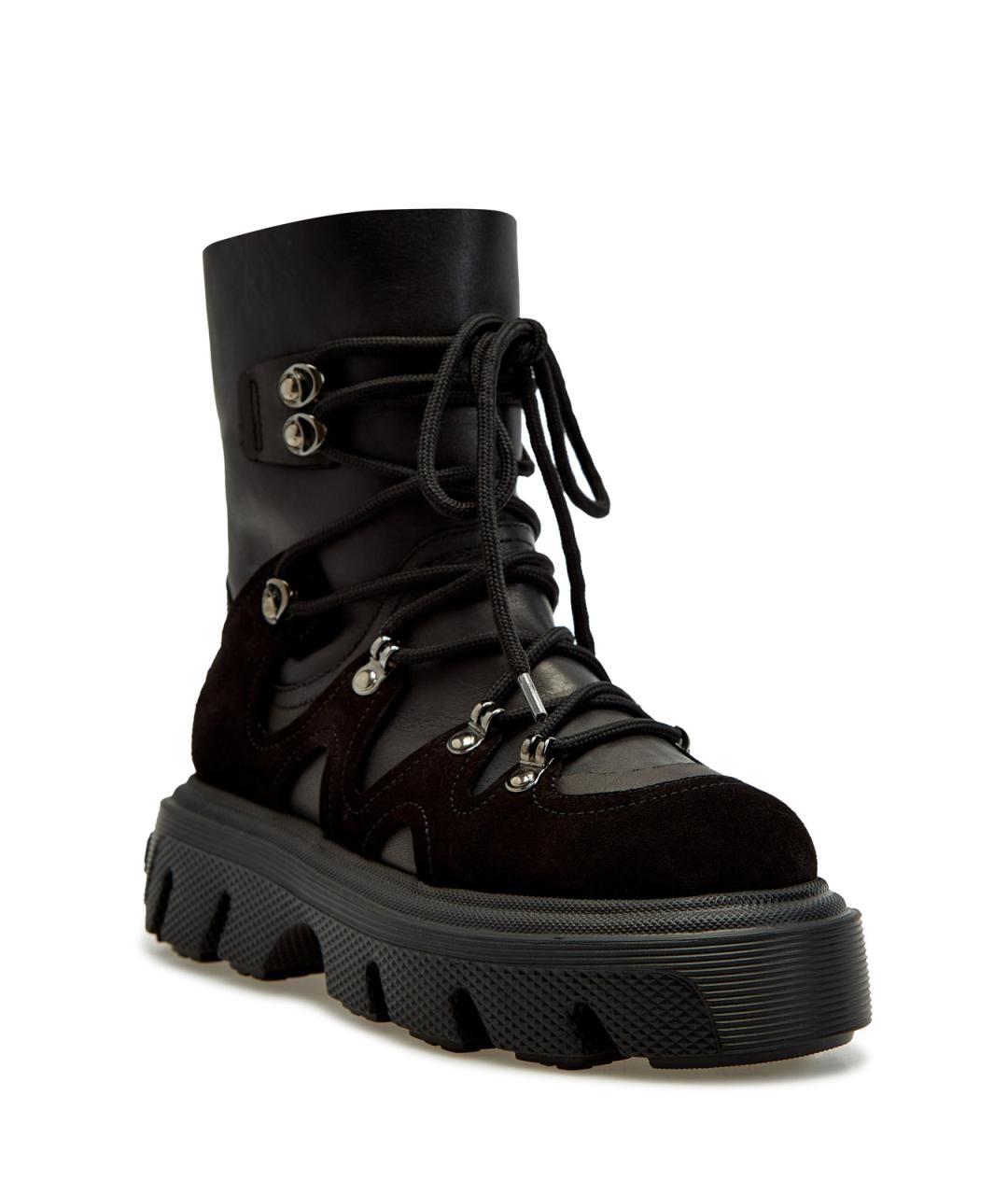 CASADEI Черные кожаные ботинки, фото 2