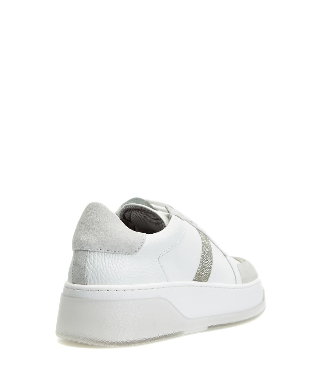 FABIANA FILIPPI Белые кожаные кеды, фото 4