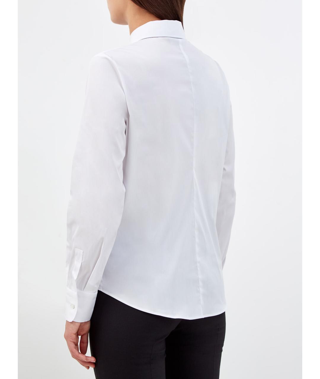 FABIANA FILIPPI Белая хлопковая рубашка, фото 4