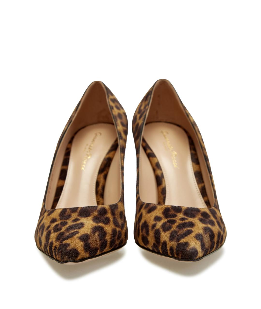 GIANVITO ROSSI Коричневые замшевые туфли, фото 5