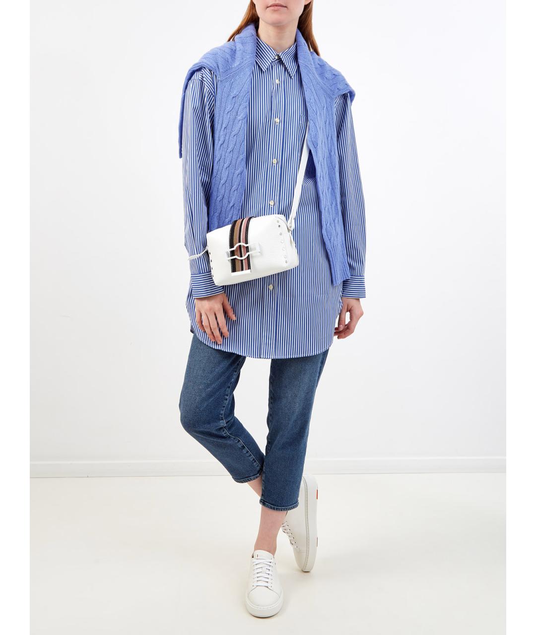 ETRO Синяя хлопковая рубашка, фото 2