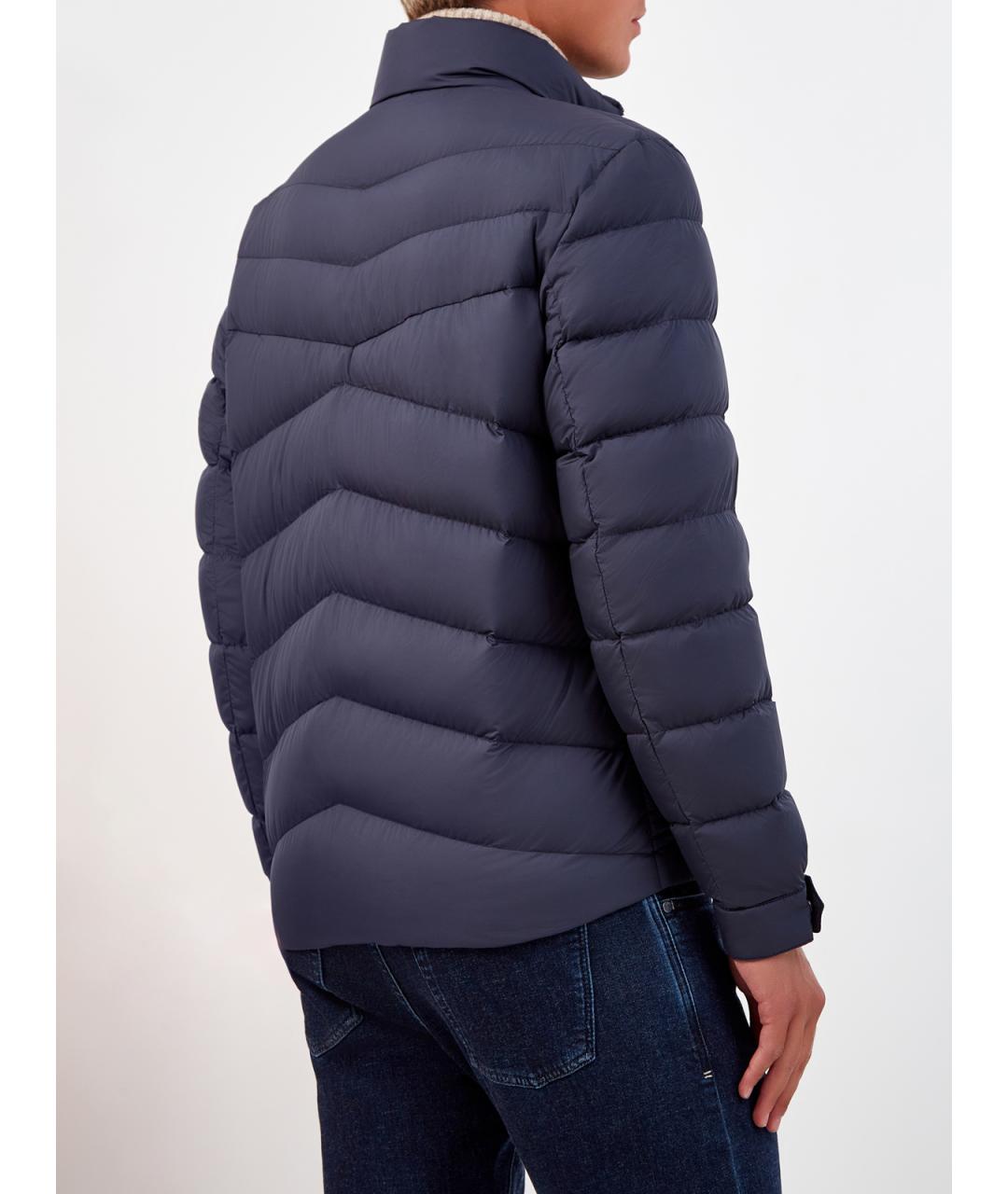 WOOLRICH Синий полиэстеровый пуховик, фото 4