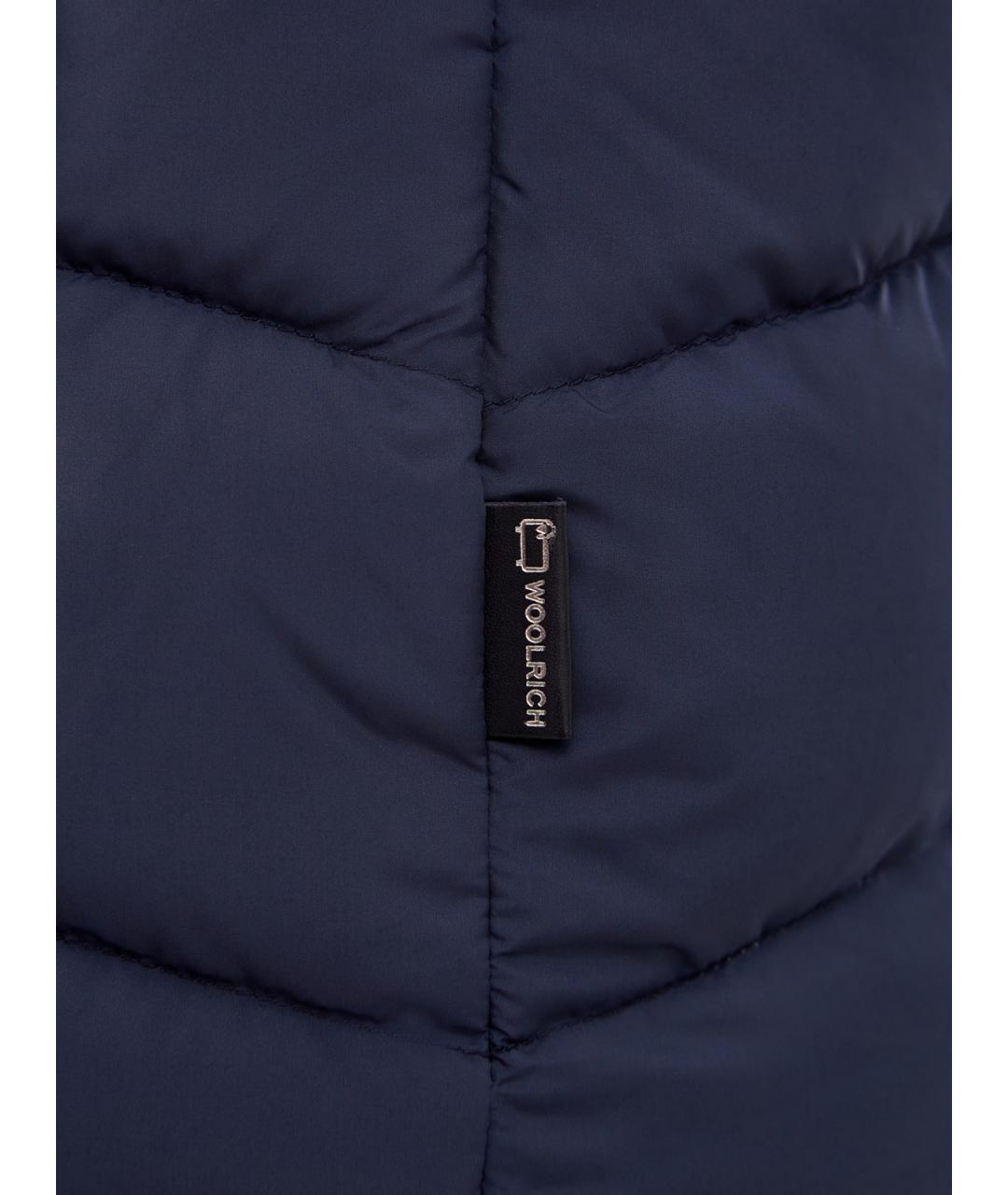 WOOLRICH Синий полиэстеровый пуховик, фото 5