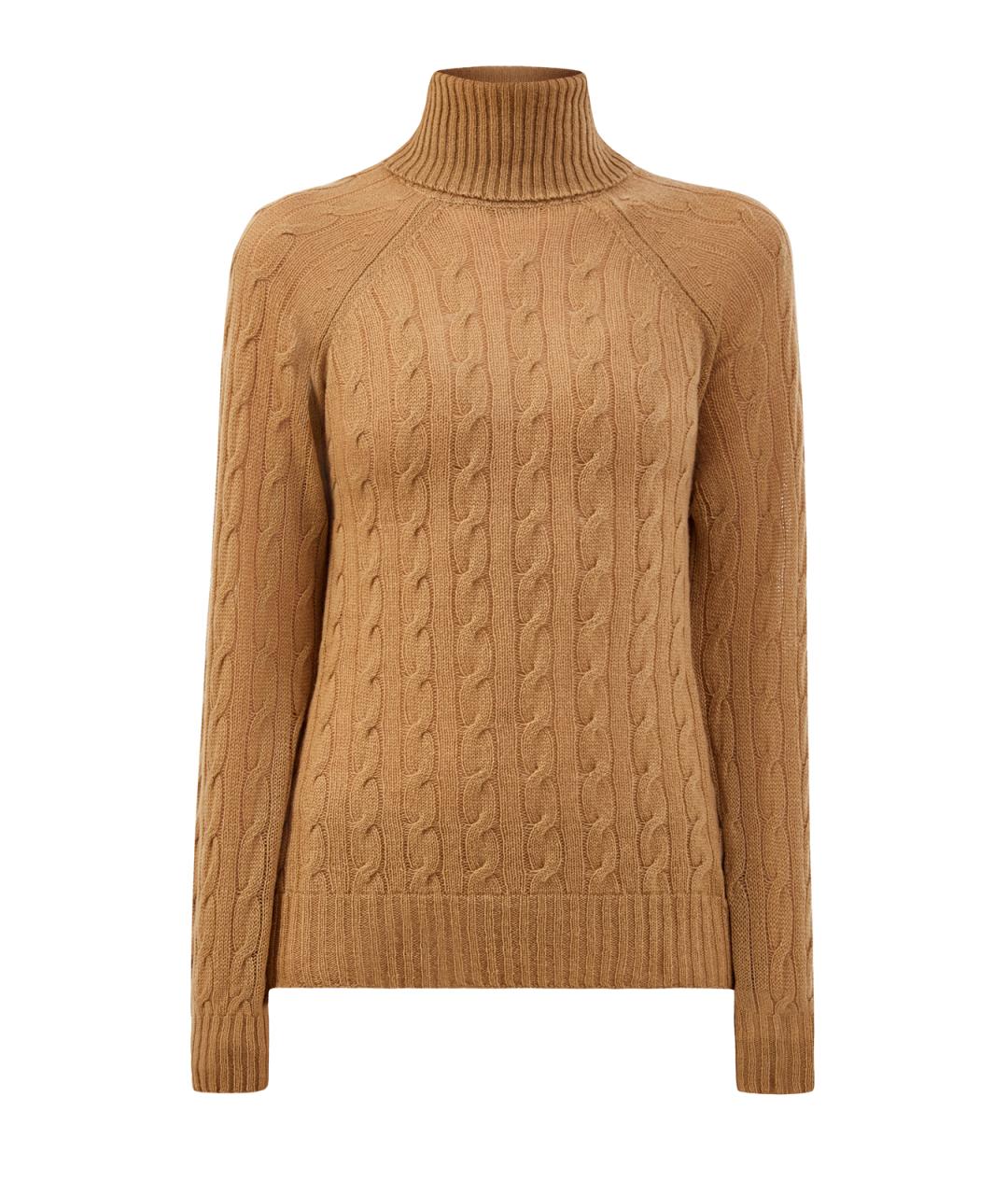 ETRO Коричневый кашемировый джемпер / свитер, фото 1