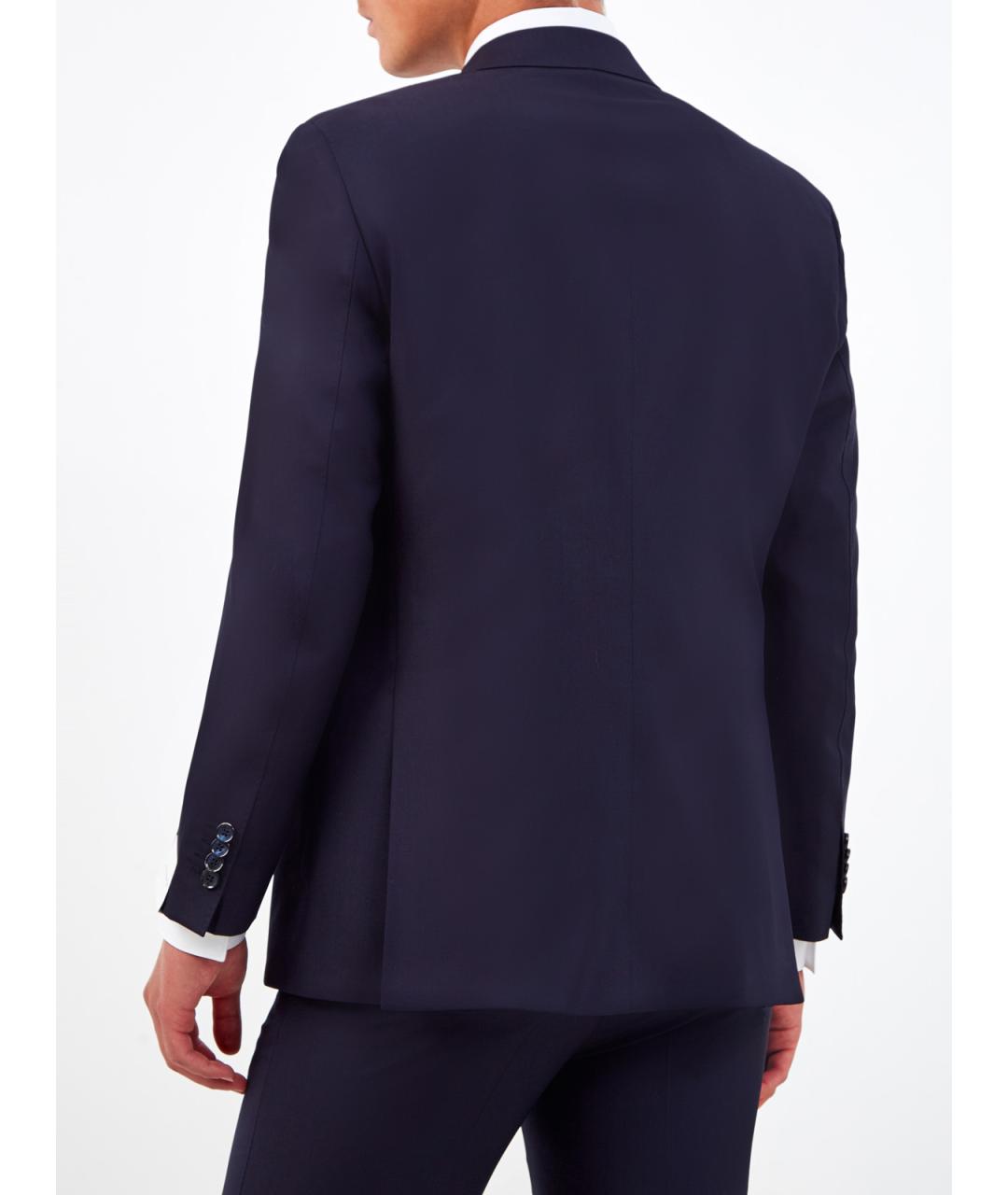 L.B.M. 1911 Синий шерстяной пиджак, фото 4