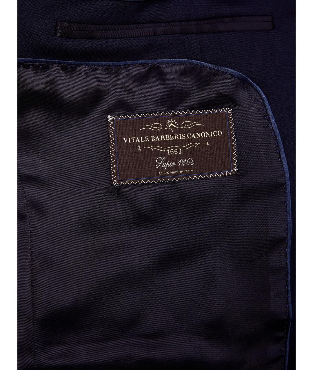 L.B.M. 1911 Синий шерстяной пиджак, фото 6